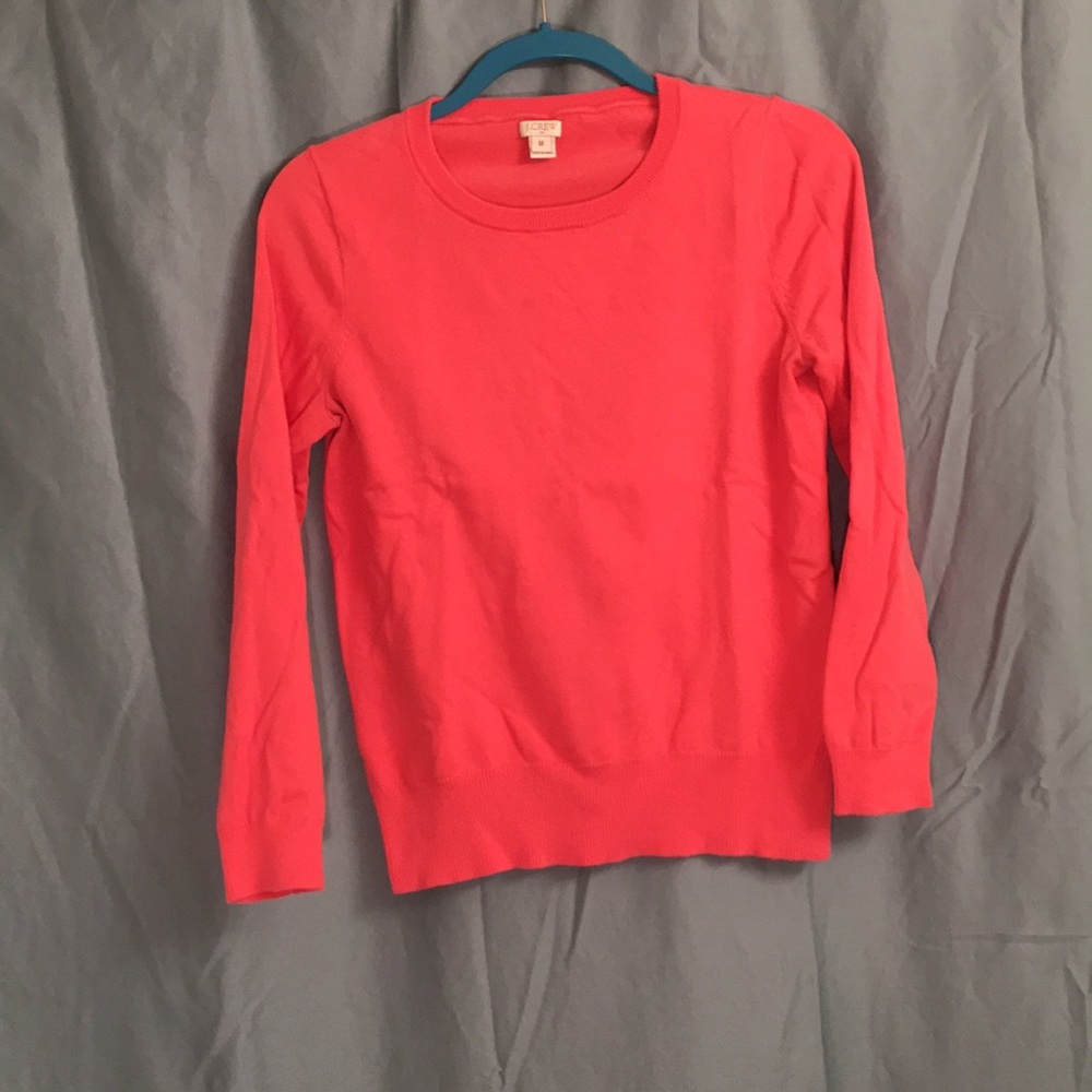 J. Crew Coral sweater